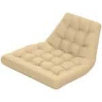 Outsunny Zitkussen voor Buiten: Tuingeschikt Kussen voor Hangmand en Schommelstoelen, Buitenkussen, Beige