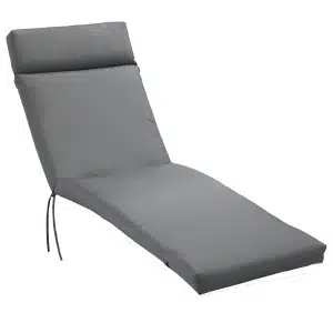 Outsunny loungekussen, weerbestendig, comfortabel, ideaal voor loungesets, 196 x 55 x 8 cm, donkergrijs | Aosom.nl