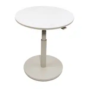Padroni verstelbare bijzettafel sunny creme stone dia. 59 cm Oosterik Home - Oosterik home