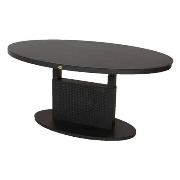 Pine Valley verstelbare lounge tafel midnight grey 150 x 90 cm Oosterik Home - Oosterik home