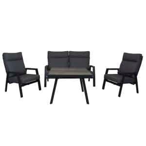 Qopps Exome loungeset met tafel Balti koffietafel