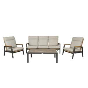 Qopps Yvori loungeset met Devis koffietafel