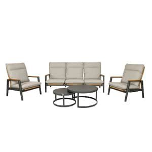 Qopps Yvori loungeset met Soman koffietafel set