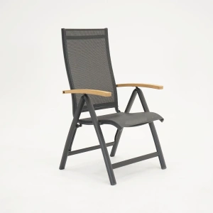 Tuinstoel Vito verstelbaar