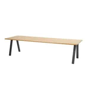 Ambassador Diningtafel Teak Antracite 300 x 100 cm Taste - 4so