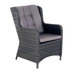 Diningstoel Santa Rosa Midnight Grey Oosterik Home - Oosterik home