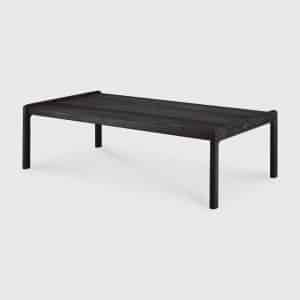 Ethnicraft Outdoor Salontafel 'Jack' Teakhout, 120 x 65cm, kleur Zwart