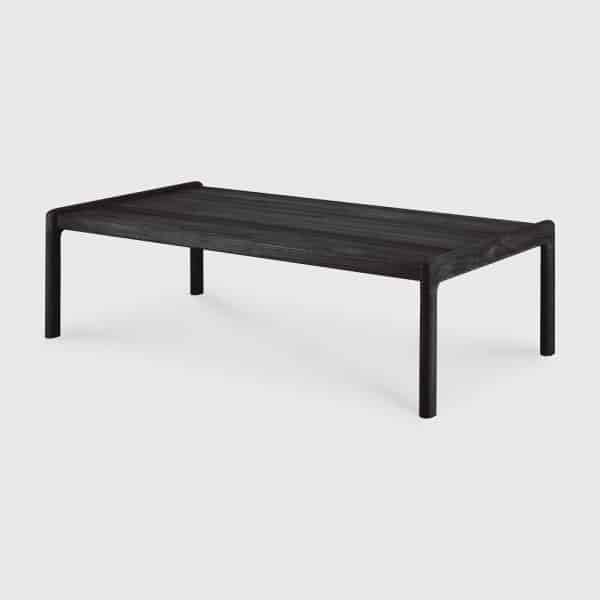 Ethnicraft Outdoor Salontafel 'Jack' Teakhout, 120 x 65cm, kleur Zwart