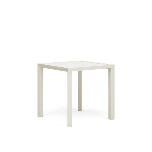 Kave Home Bistrotafel 'Culip' 77 x 77cm, kleur Wit
