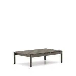 Kave Home Outdoor Salontafel 'Sorells' 91 x 57cm, kleur Donkergroen