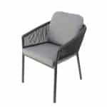 Lakeshore dining stoel midnight grey Oosterik Home - Oosterik home