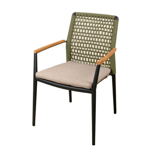 Masonville dining stoel midnight grey forest green Oosterik Home - Oosterik home