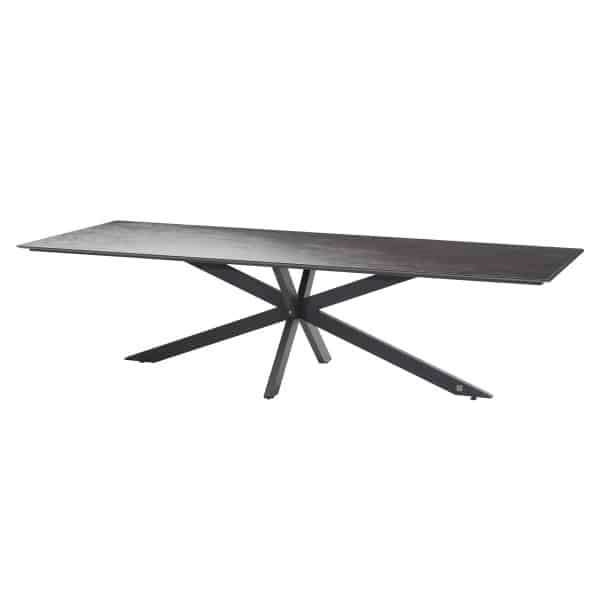 Minerva tafelframe Antracite met HPL tafelblad Slate Antracite 220 x 95 cm 4SO - 4so