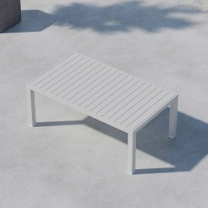 Nohr Loungetafel 'Lasheka' 120 x 70cm, kleur Beige