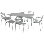 Outsunny tuinzitgroep, comfortabele buitenzitgroep, weerbestendig, onderhoudsvriendelijk, 150 x 80 x 74 cm, lichtgrijs | Aosom.nl