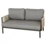 Sidney lounge 2-zitsbank midnight grey B 150 x D 79 x H 73.5 cm Oosterik Home - Oosterik home