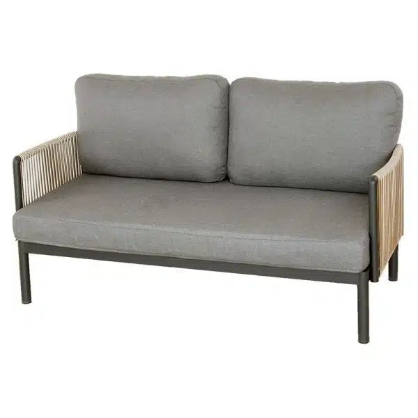 Sidney lounge 2-zitsbank midnight grey B 150 x D 79 x H 73.5 cm Oosterik Home - Oosterik home