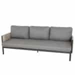 Sidney lounge 3-zitsbank midnight grey B 220 x D 79 x H 73.5 cm Oosterik Home - Oosterik home