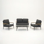 Tuinset Manon antraciet