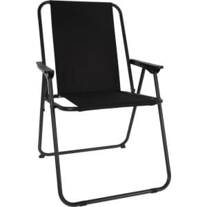 Vouwstoel 57x48x42cm zwart