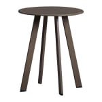 WOOOD Outdoor Bijzettafel 'Fer' 40cm, kleur Donkerbruin