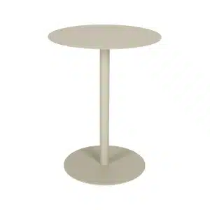 Zuiver Outdoor Bijzettafel 'Snow' 35cm, kleur Brown Rice