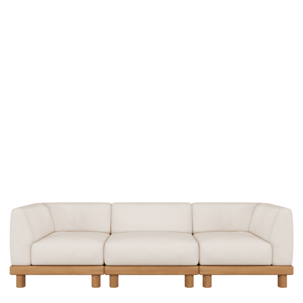 Ethnicraft - Monocle Outdoor Modulaire Bank - Set 4