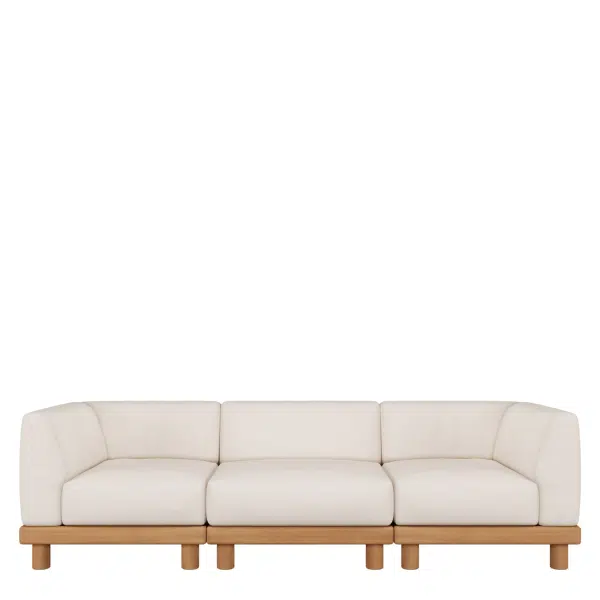 Ethnicraft - Monocle Outdoor Modulaire Bank - Set 4