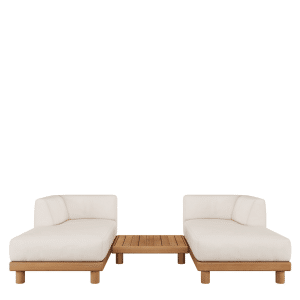 Ethnicraft - Monocle Outdoor Modulaire Bank - Set 9