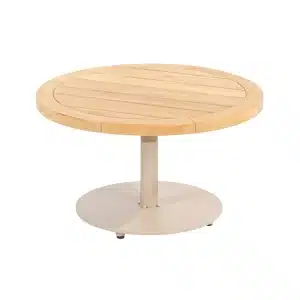 4 Seasons Outdoor | Volta Koffietafel Teak Ø60 cm x 35(h) cm | Latte