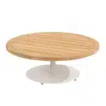 4 Seasons Outdoor | Volta Koffietafel Teak Ø80 cm x 30(h) cm | Latte