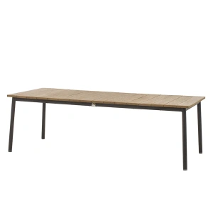 Apple Bee | Tuintafel Milou 240 x 100 cm | Teak-Black