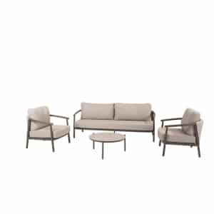 Barolo loungeset met Vic coffeetafel terre dia. 73 cm Taste - Taste