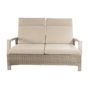 Barree 2zits Loungebank Latte Buitengewoon de Boet - Buitengewoon de boet