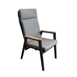 Beauval Tuinstoel Verstelbaar Antraciet Trestino - Trestino