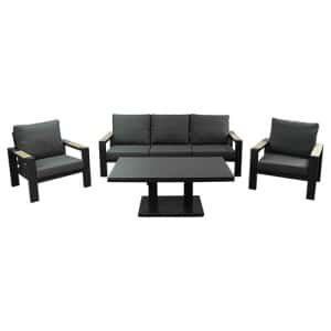 Benton Sofa Loungeset Antraciet Buitengewoon de Boet - Buitengewoon de boet