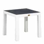 Bijzet tafel Milford Sky White D 50 x B 50 X H 47 cm Oosterik Home - Oosterik home