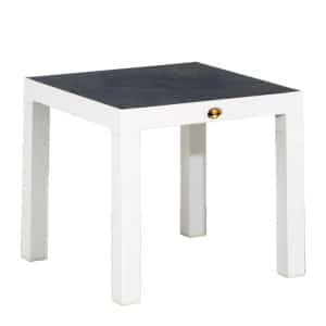 Bijzet tafel Milford Sky White D 50 x B 50 X H 47 cm Oosterik Home - Oosterik home