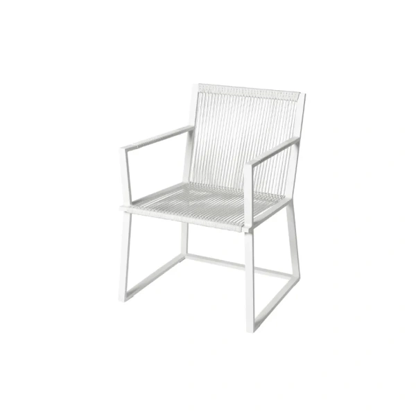 Borek | Lincoln Tuinstoel | Off-White