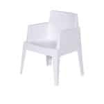 Box armstoel Wit Garden Impressions - Garden impressions