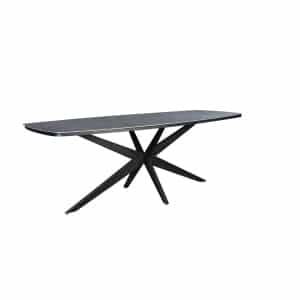 Calma high dining tafel 270x100x95 cm aluminium black/slate Yoi - Yoi
