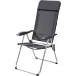 Campingstoel grijs 69x58x111cm