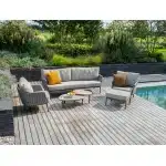 Cannes loungeset groot met Monroe koffietafels