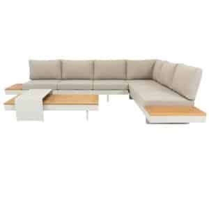 Capetown hoek loungeset 4 delig latte