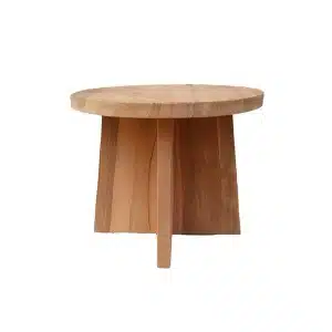 Capivara Teak Salontafel dia60 cm Buitengewoon de Boet - Buitengewoon de boet