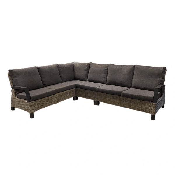 Cascaval Hoek Loungebank Antraciet Trestino - Trestino