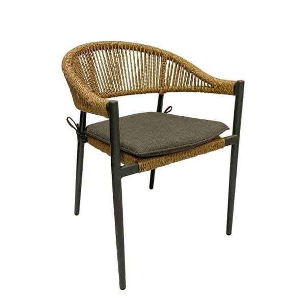 Casino Diningstoel Bamboo/Antraciet OWN - Own