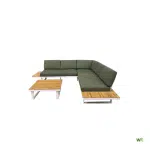 Dilos loungeset wit hoekset L253 x B253 cm Eurofleur Aanbieding - Eurofleur aanbieding