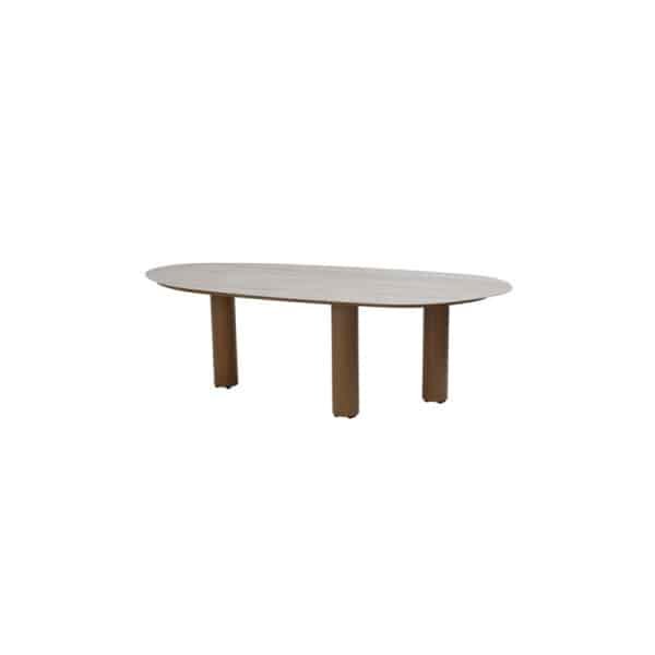 Estate dining tafel latte keramiek mango shape 240x105 cm Taste - Taste
