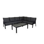 Exome hoek loungeset met tafel Devis